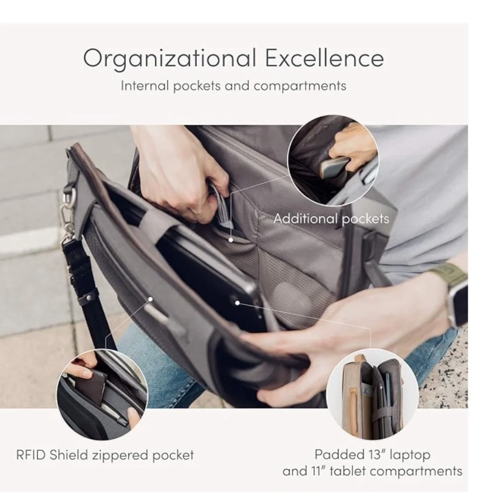 Gray Tablet Carrying Case